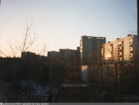 Москва - Сокольники, вид на двор из дома 21 по 3-й Рыбинской