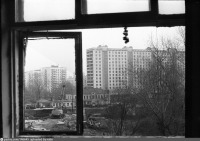 Москва - Вид из выселенного дома на Русаковскую улицу