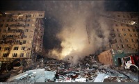 Москва - После взрыва на улице Гурьянова