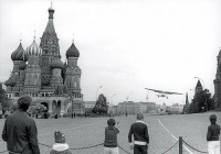 Москва - Самолет Матиаса Руста над Красной площадью
