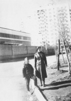 Москва - Ул Яснополянская Вид на Универсам сзади. 1981г