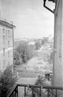 Москва - Вид с балкона дома №3 по улице Чистова на Ждановский рынок