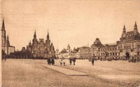 Москва - Вид Красной площади с высоты птичьего полета, 1927