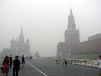 Москва - Москва в дыму 9 августа 2010 года.