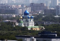 Москва - Виды на Москву с балкона 22 этажа РОНЦ на  Каширке