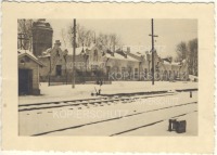 Белев - Железнодорожный вокзал станции Белёв во время немецкой оккупации 1941 -1942 гг