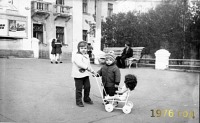 Болохово - На площади у ДК в 1976 году