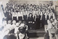 Болохово - Торжественный вечер в семилетней школе №1 в честь Советской армии 1954 год