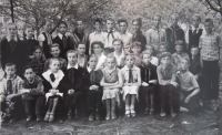 Болохово - 6 - ой класс Болоховской семилетней школы №1 в 1957 году