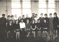 Болохово - 11а класс Болоховской средней школы №1 1965 год