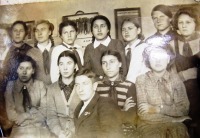 Болохово - Ученики Болоховской средней школы в 1940 году.