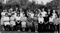 Болохово - Выпускники и учителя школы рабочей молодёжи 1967 год