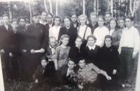 Болохово - Студенты сельского училища г. Болохово в 1949 году