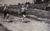 Болохово - Сельское училище г. Болохово. 1958 год  Соревнование по бегу