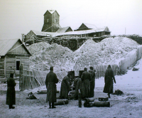 Болохово - Ноябрь 1941 года. Оккупация. Шахта в Болохово в районе ул. Луговой.