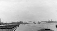 Санкт-Петербург - Свердловская набережная и вид на Большеохтинский мост