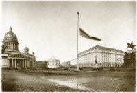 Санкт-Петербург - Исаакиевская площадь с павильоном-ротондой.