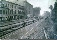 Санкт-Петербург - Проспект Села Смоленского, прокладка трамвайной линии