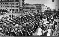 Санкт-Петербург - 30-й Ленинградский гвардейский стрелковый корпус возвращается в Ленинград