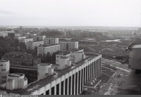 Санкт-Петербург - Вид на Московское шоссе с высотки на пл. Победы