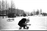 Санкт-Петербург - Девочка Юля на пустыре возле станции Купчино