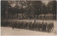 Санкт-Петербург - Женский Батальон смерти перед Инженерным Замком, 1917