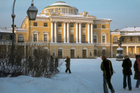 Зима в Ленинграде.