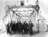 Глазов - Открытие нового моста. 1938г. Глазов