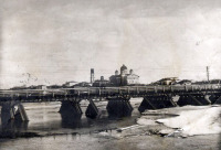 Арзамас - Деревянный мост через р. Тёшу.