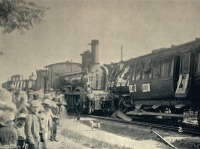 Чехия - Крушение поезда на станции Нимбрук