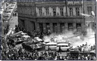  - Прага. Советские танки. 1968 г.