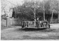 Чебоксары - Карусель в Детском парке, 1954-55г.г.