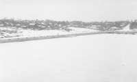 Чебоксары - Чебоксарский залив зимой в 1988г.