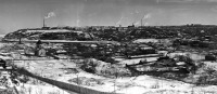 Чебоксары - Вид на затапливаемую часть г. Чебоксары в феврале 1980 г.