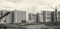 Чебоксары - Жилой район на ул. 9-ой Пятилетки, 1974 г.