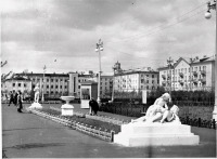 Рыбинск - Сквер на проспекте Ленина.