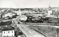 Углич - Вид на город с пожарной каланчи, 1910-1920 годы