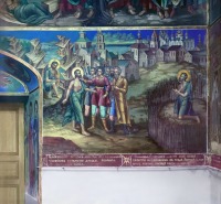 Ростов - Альфреска в церкви Исидора Блаженного. Ростов Великий