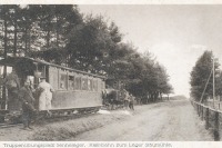 Германия - Узкоколейный поезд в Зеннелагере