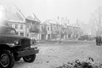 Германия - Вид одной из улиц города Хохенштейна, занятого войсками 2-го Белорусского фронта
