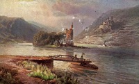 Германия - Замок на берегу Рейна