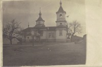Волынская область - Церковь в селе Погиньки  во время Первой мировой войны