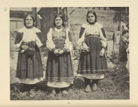 Закарпатская область - Девочки в народных костюмах из Кошелева, 1926
