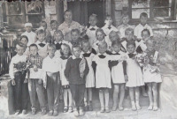 Луганская область - Веселогоровская школа.1966 г.