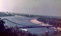 Киев - Днепро-Киевский пейзаж 1975 года