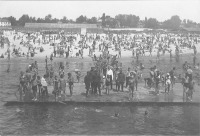 Киев - Київський пляж в 1930 році.