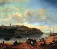 Киев - Київ у 1840-х роках.