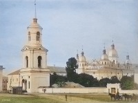 Киев - Київ.  Києво-Братський монастир на Подолі.