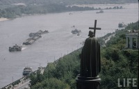 Киев - Киев.  Памятник Владимиру на Днепре.