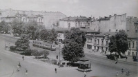 Киев - Київ.  Вулиця Володимирська, поблизу Театральної площі.